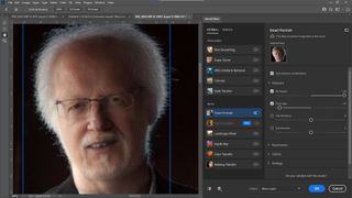 Screenshot of smart portrait neural filter