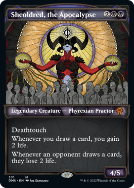 Dominaria United - Alternate arts, borderless, showcase frame