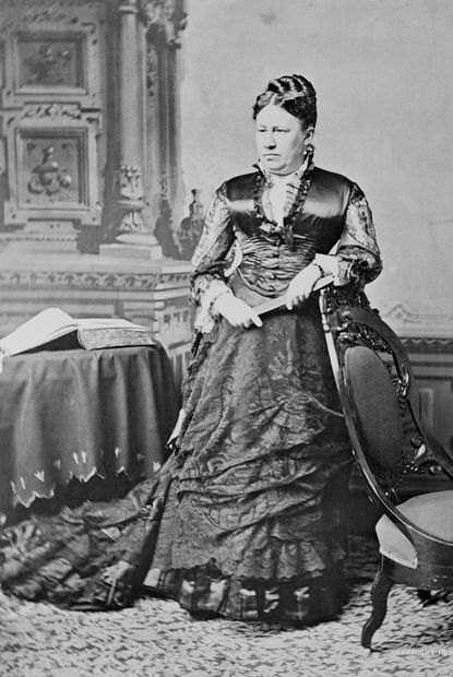 Julia Dent Grant, 1876