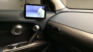 Digital side mirror display in the Genesis GV60