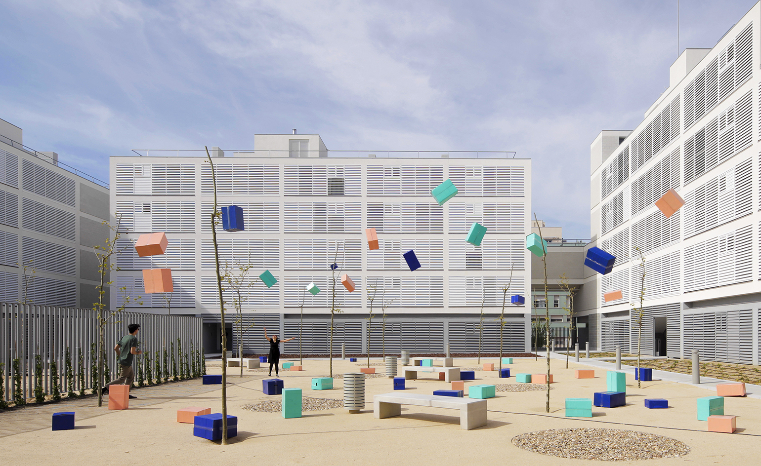 Photograph by Miguel De Guzman of Vallecas Olalquiaga Arquitectos