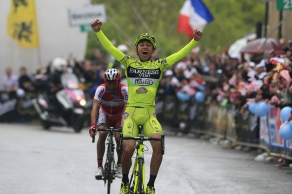 Matteo Rabottini (Farnese Vini-Selle Italia) takes the biggest win of his career on stage 15 of the Giro d'Italia