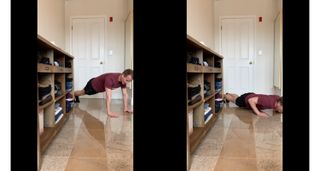 Spartan HIIT home workout: pushup