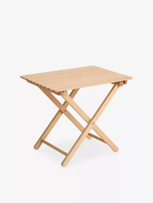 Outdoor Market Small Wooden Folding Table