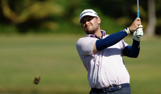 Mitchell Meissner hits an iron shot