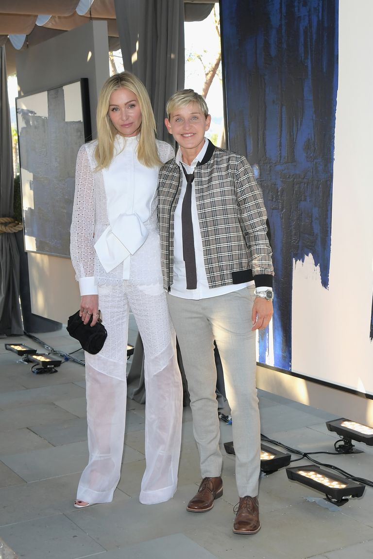 Ellen Degeneres and Portia De Rossi