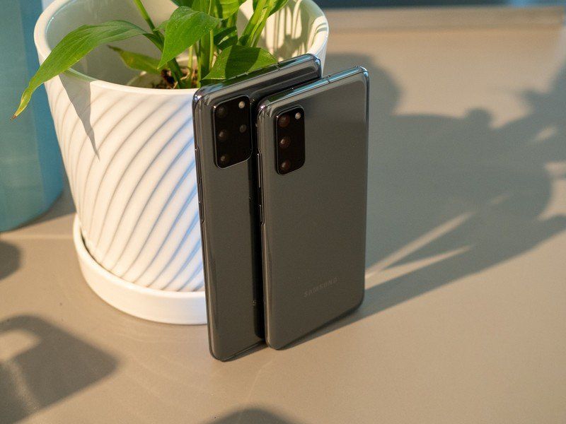 Galaxy S20 and S20+