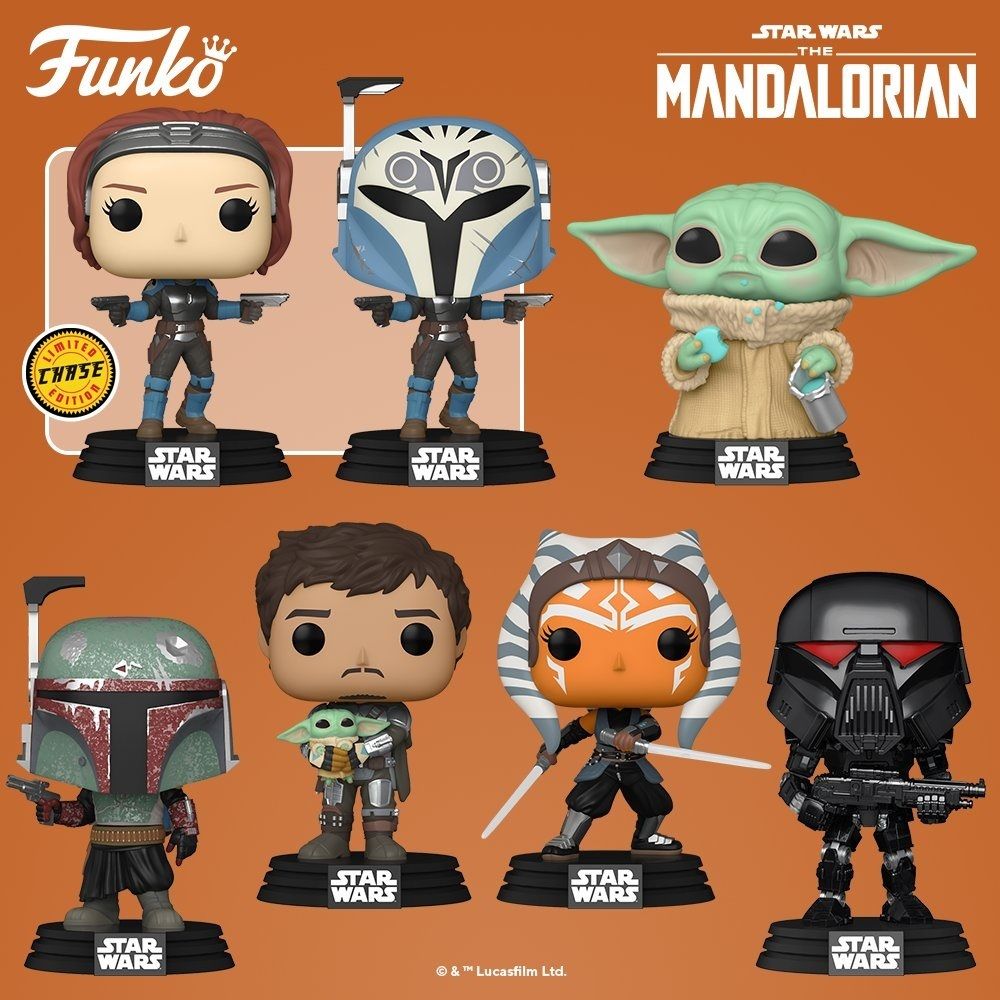 The Mandalorian Funko Pops