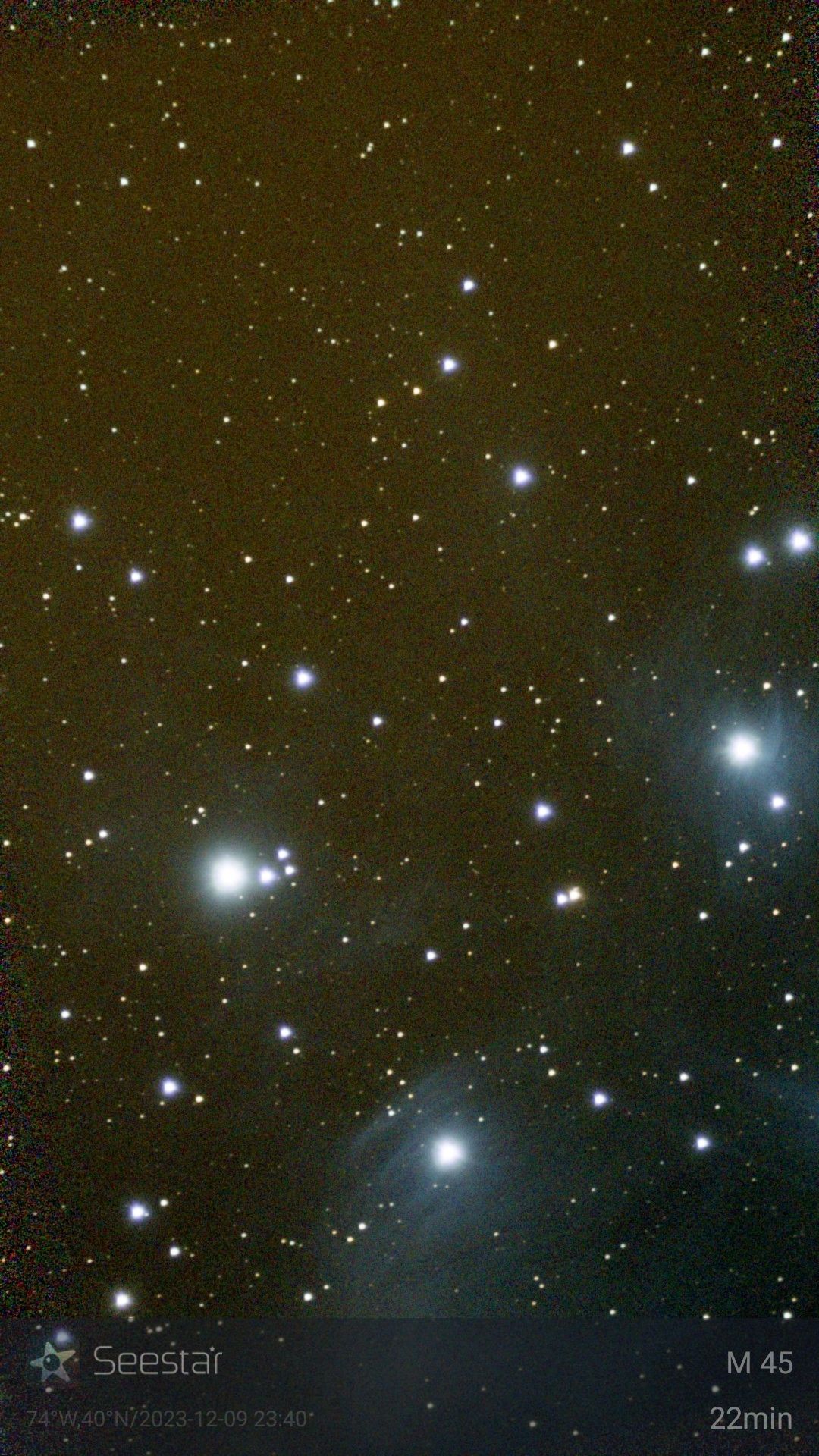 Seestar S50 astrophotography sample.