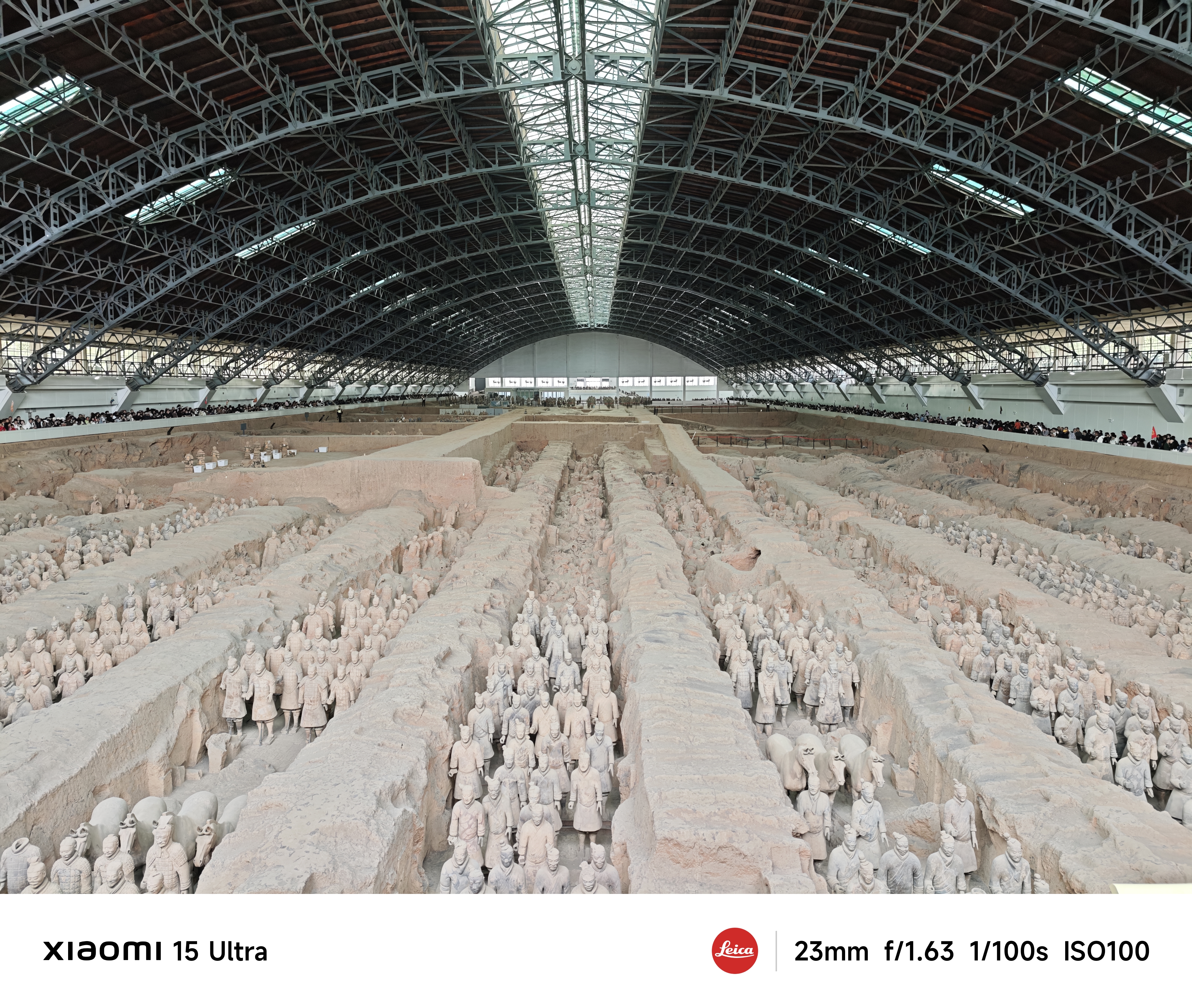 Terracotta warriors in pit one