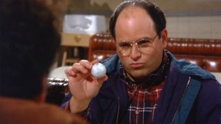 George Costanza in The Marine Biologist episode of Seinfeld
