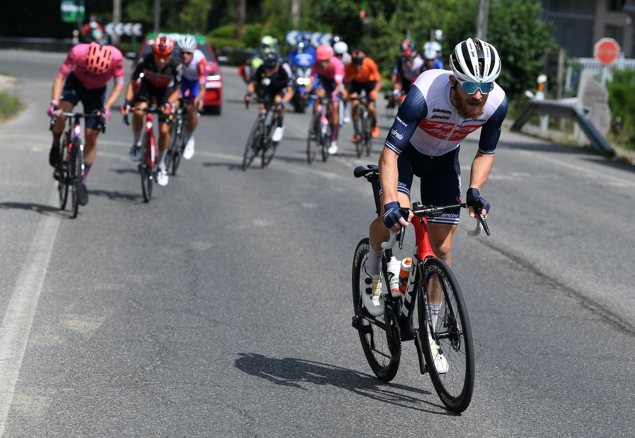 Quinn Simmons on stage 19 of the 2021 Vuelta a Espana