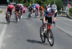 Quinn Simmons on stage 19 of the 2021 Vuelta a Espana