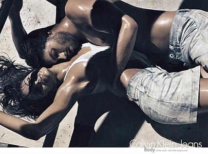 Eva Mendes and Jamie Dornan for Calvin Klein Jeans - spring/summer 2010