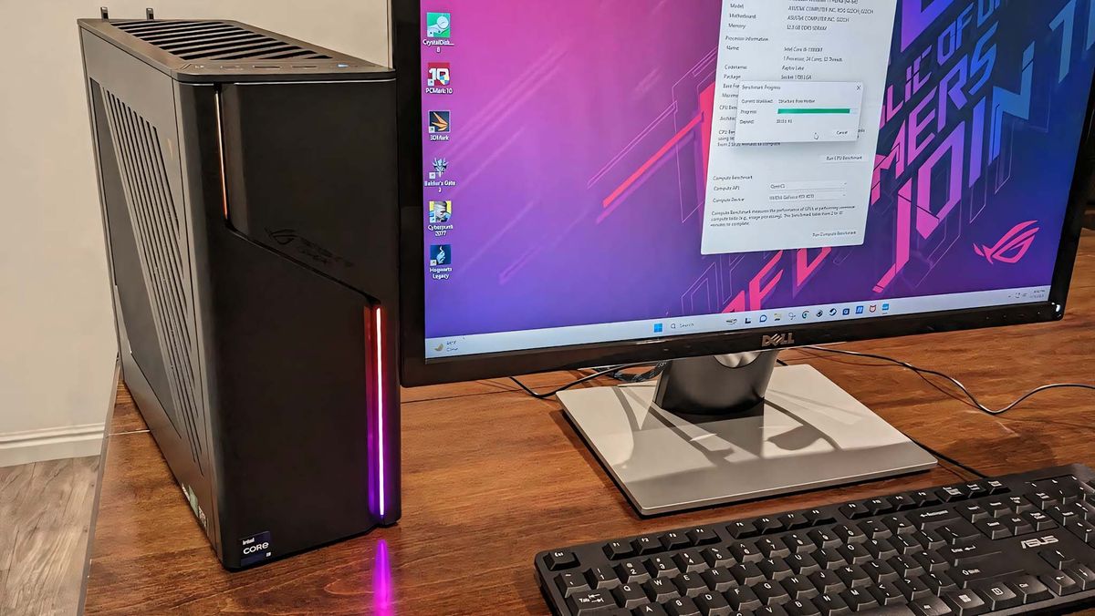 While It Isn't Perfect, The Asus Rog G22ch Is A Powerful Gaming Desktop 