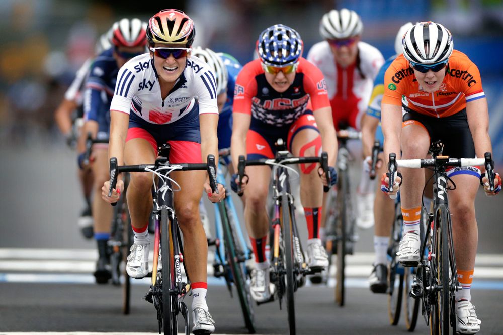 Elizabeth Armitstead (Great Britain) come home first at the Worlds in Richmond