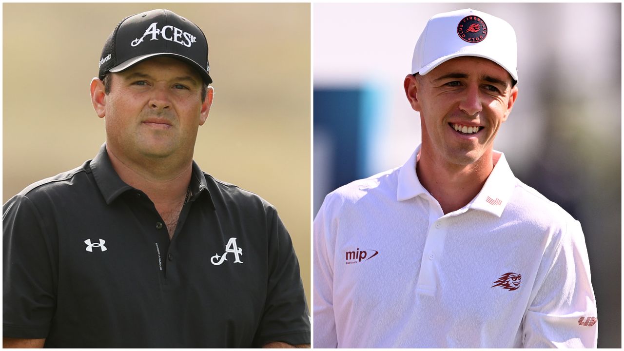 Images of Patrick Reed and David Puig 
