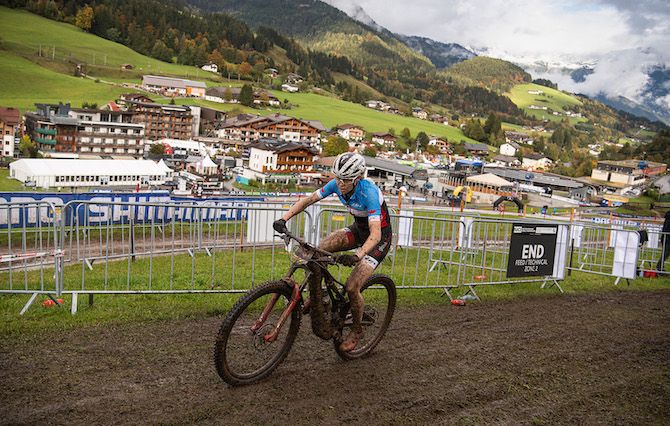 Canada's Maghalie Rochette was the only N American entry in the women's race