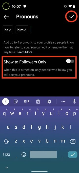 How To Change Pronouns Instagram 5