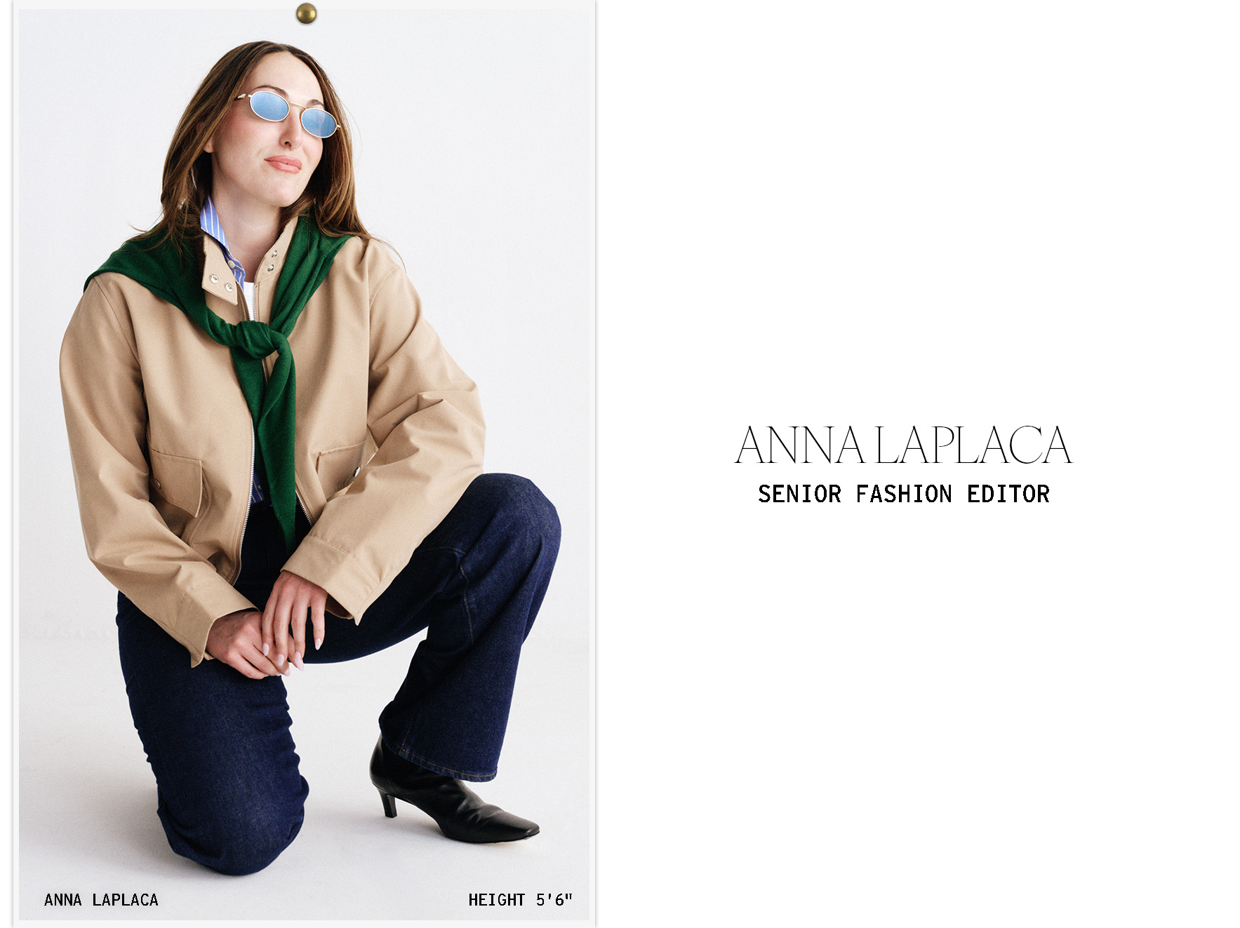 Who What Wear, The Great Try-On, Spring 2026: dark-wash jeans