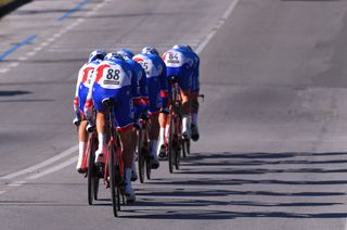 FDJ are the last team off in the TTT
