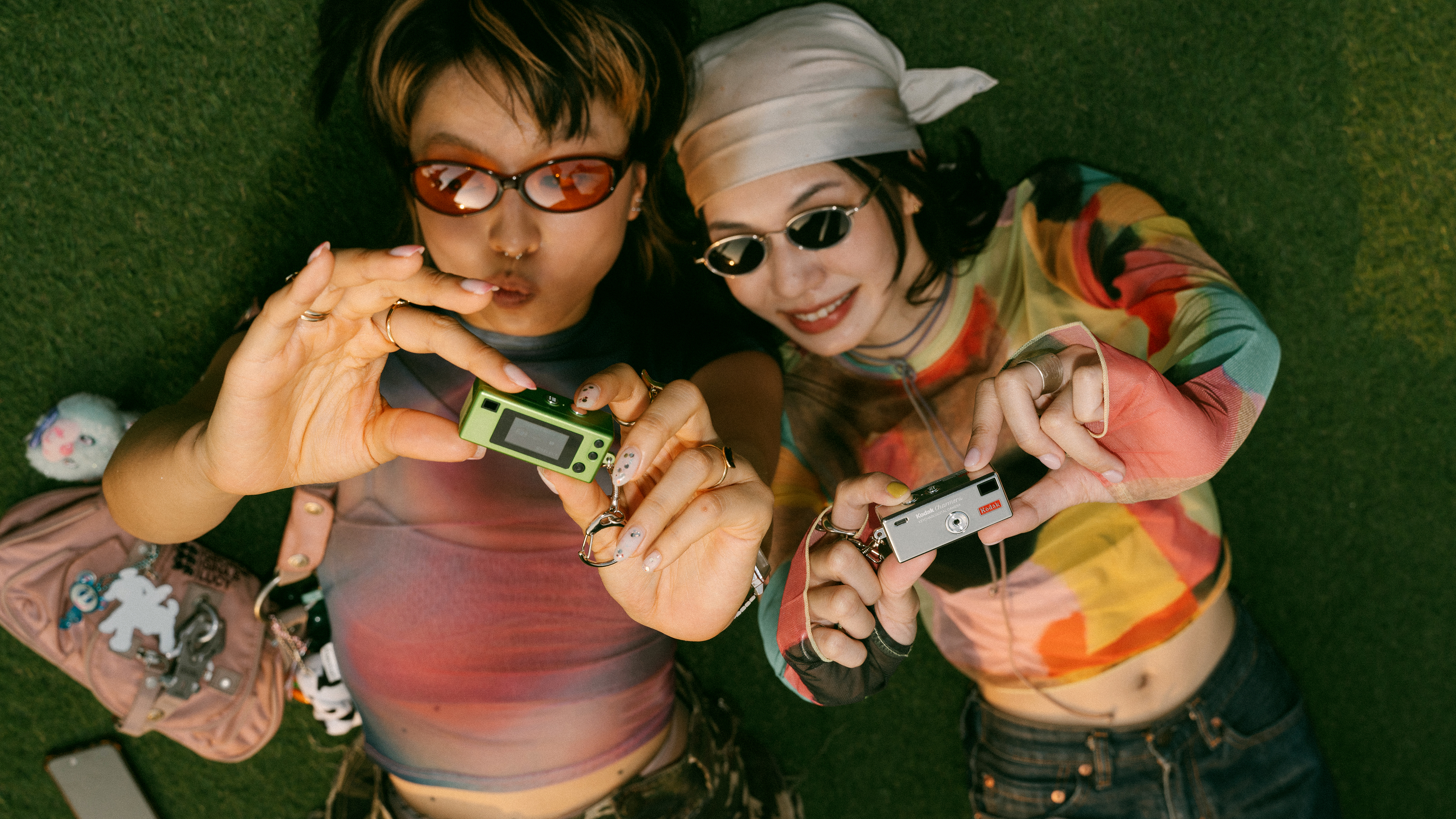 The Kodak Charmera Millennium Edition in a variety of y2K-inspired metallic designs