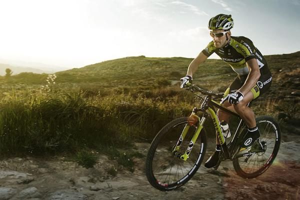 Current UCI Marathon points leader Alban Lakata