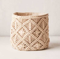 Macrame catch-all basket, Urban Outfitters