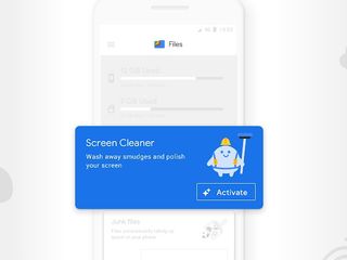 Google Screen Cleaning App
