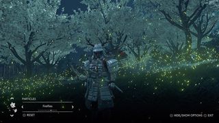 Ghost Of Tsushima Photo Mode Particles Fireflies