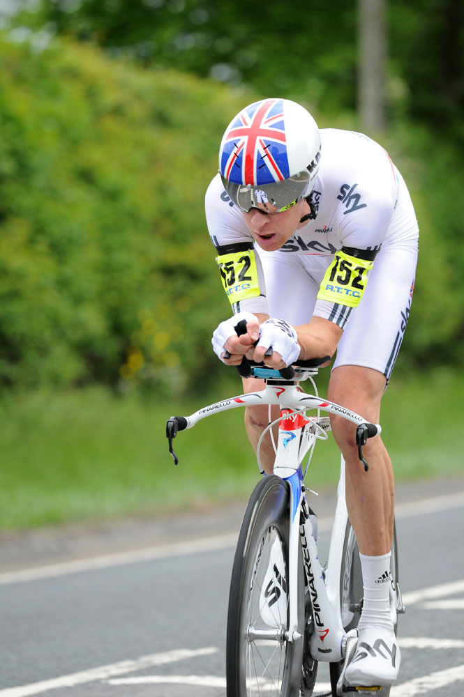 Bradley Wiggins, first men, National 10-mile time trial 2011