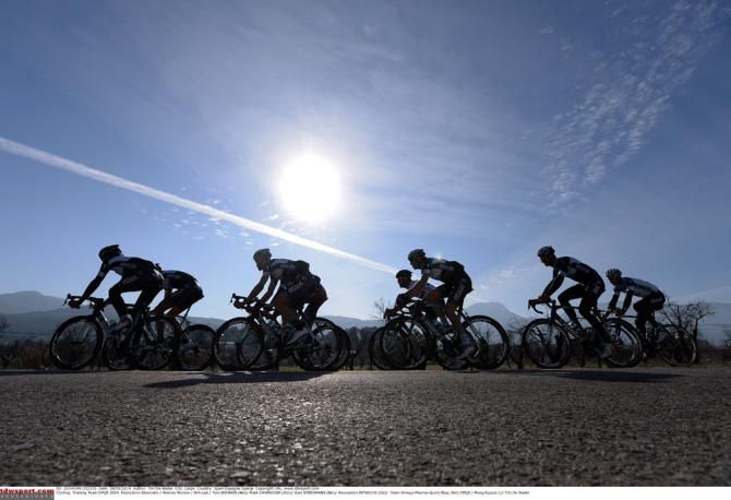 Plenty of blue skies and sunshine in Calpe for Omega Pharma-QuickStep's training camp