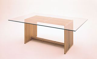 Glass top Table
