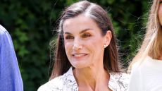 Queen Letizia of Spain attends a meeting with the Princess of Girona Foundation's youth advisory board following the Princess of Girona Awards 2026 on July 15, 2026