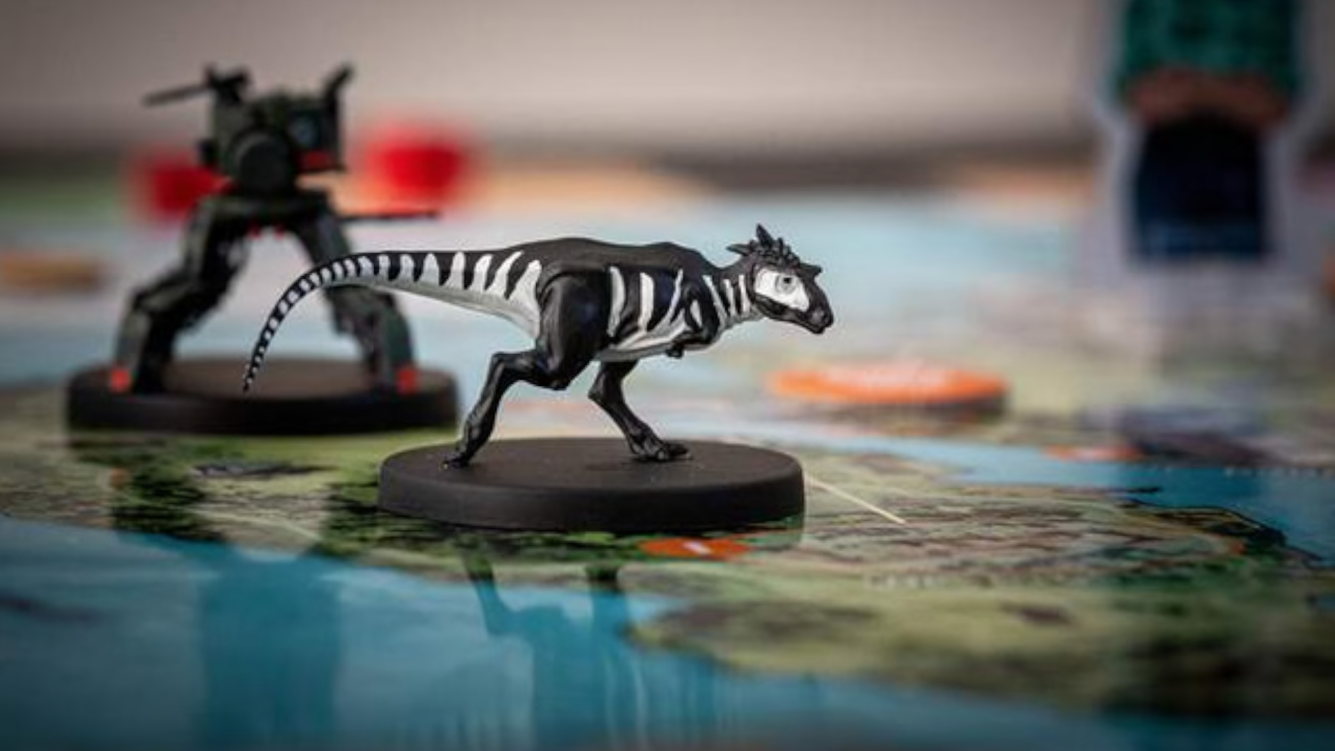 Tales From the Loop token of a creature on the board