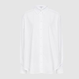 Reiss white shirt for over 50 capsule wardrobe