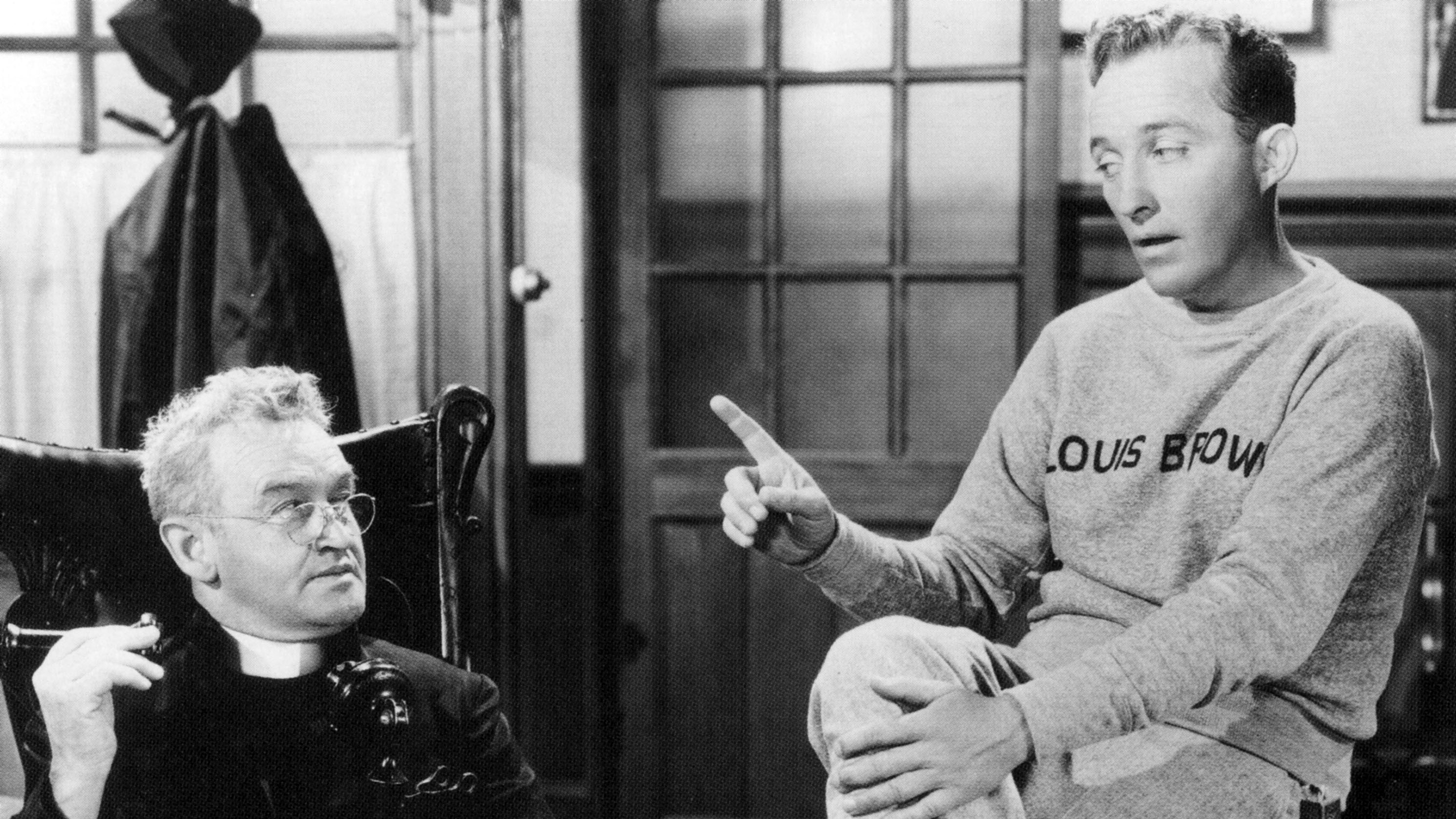 Barry Fitzgerald and Bing Crosby in Going My Way