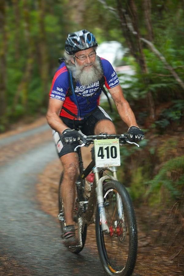 West Aussie Bruno Wicki is 66 and back again for the gruelling Wildside touring race. Time Trial stage.