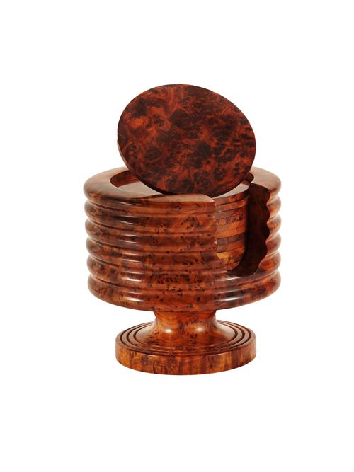 Burl Coasters For Coffee Table