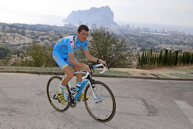 Janez Brajkovic goes for a solo spin