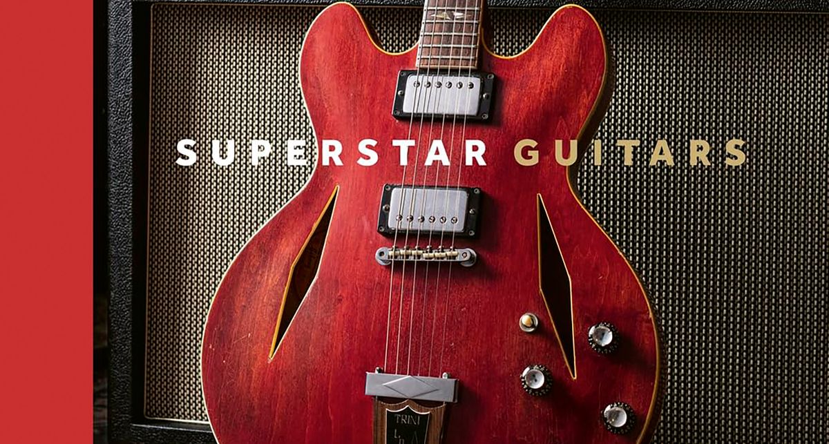 “Superstar Guitars presents the most famous six-strings in music history in exquisite detail”: Hendrix's Woodstock Strat, Kurt Cobain's Mustang, the Exile On Mainstream Burst and other iconic guitars are presented in a stunning new book