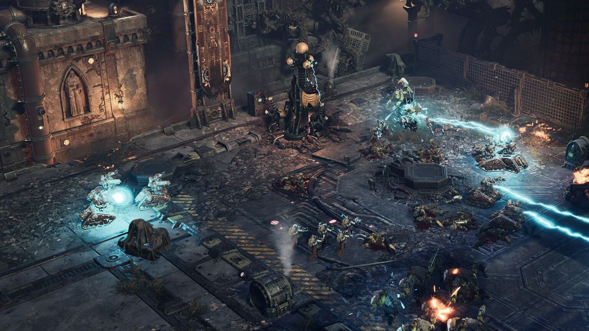 A screenshot from Warhammer 40,000: Dawn of War 4