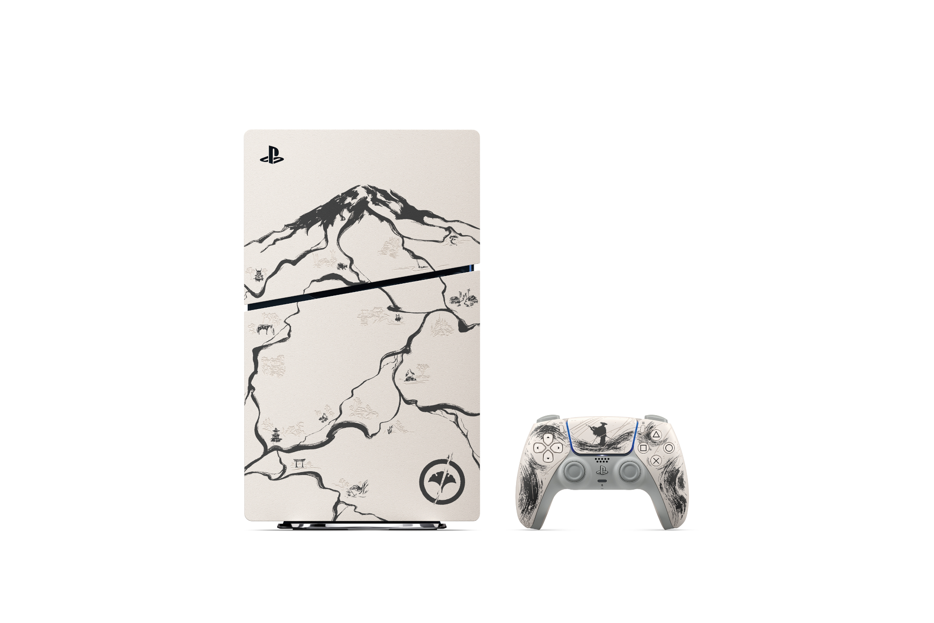 Ghost of Yotei limited edition PS5 and controller