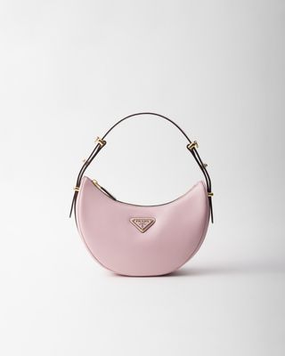 Prada Arqué Small Leather Shoulder Bag