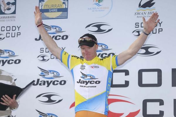New race leader, Joel Pearson (Genesys)