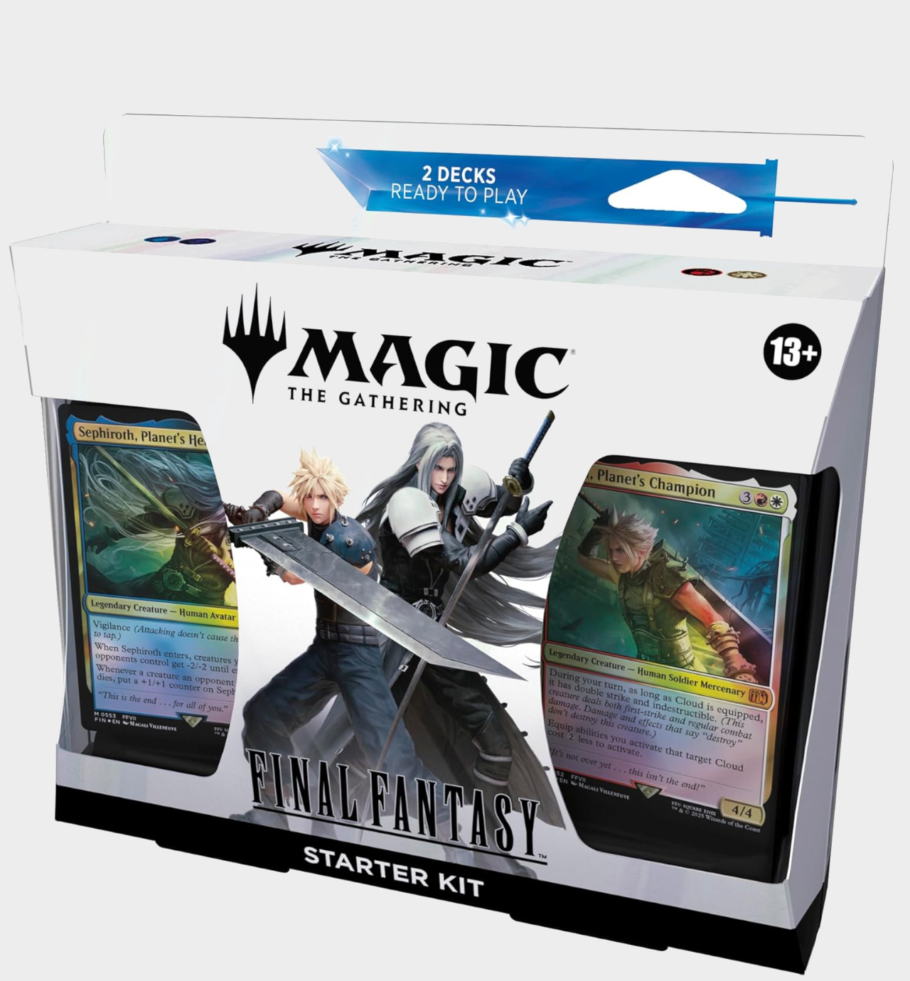MTG Final Fantasy Starter Kit against a plain background