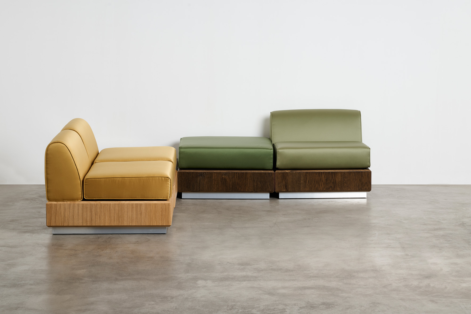 Nilufar furniture presented at Salone Raritas, during Salone del Mobile 2026