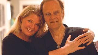 Marie and her husband Walter Trout.