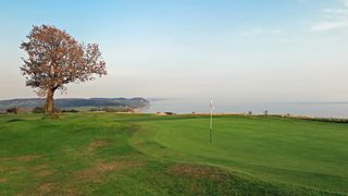 Lyme Regis Golf Club - Hole 16