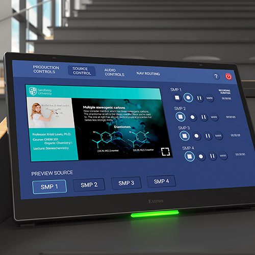 Extron Touchpanel
